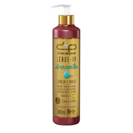 Leave in Cereja e Avelã Dolce Pet Cães e Gatos - 300 ml