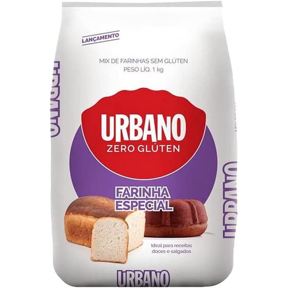 Mix de Farinha Especial Urbano sem Gluten 1kg
