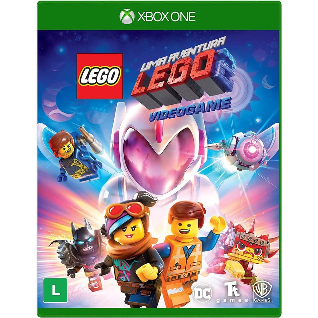 Jogo Original Novo Lacrado Uma Aventura Lego 2 xbox one Xbox Series X Midia Fisica Disco