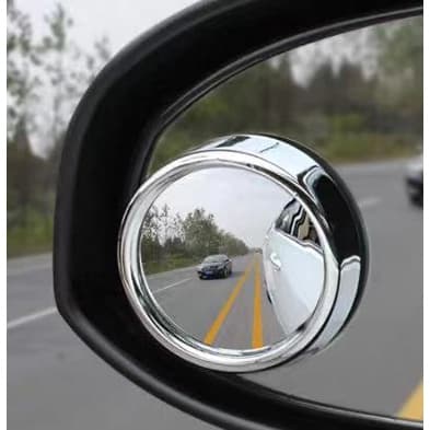 1 Par Espelhos para Retrovisor Convexo Auxiliar Carro e Moto carro projetando-se da zona cega auxiliar do motor externo de 5 cm de centro universal alvo 4.9