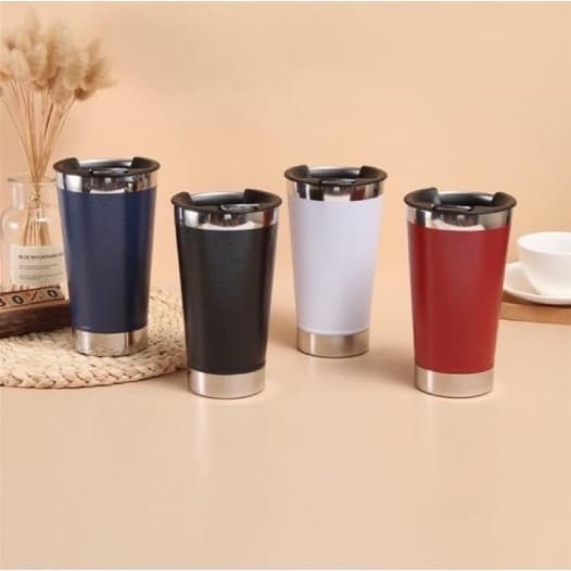 Copo Termico Cerveja Chopp Inox Com Tampa Abridor 473ML