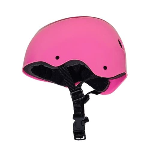 Capacete Rosa Liso ou Personalizado Para Esporte Bike Skate Patins Patinete - Original Reforçado
