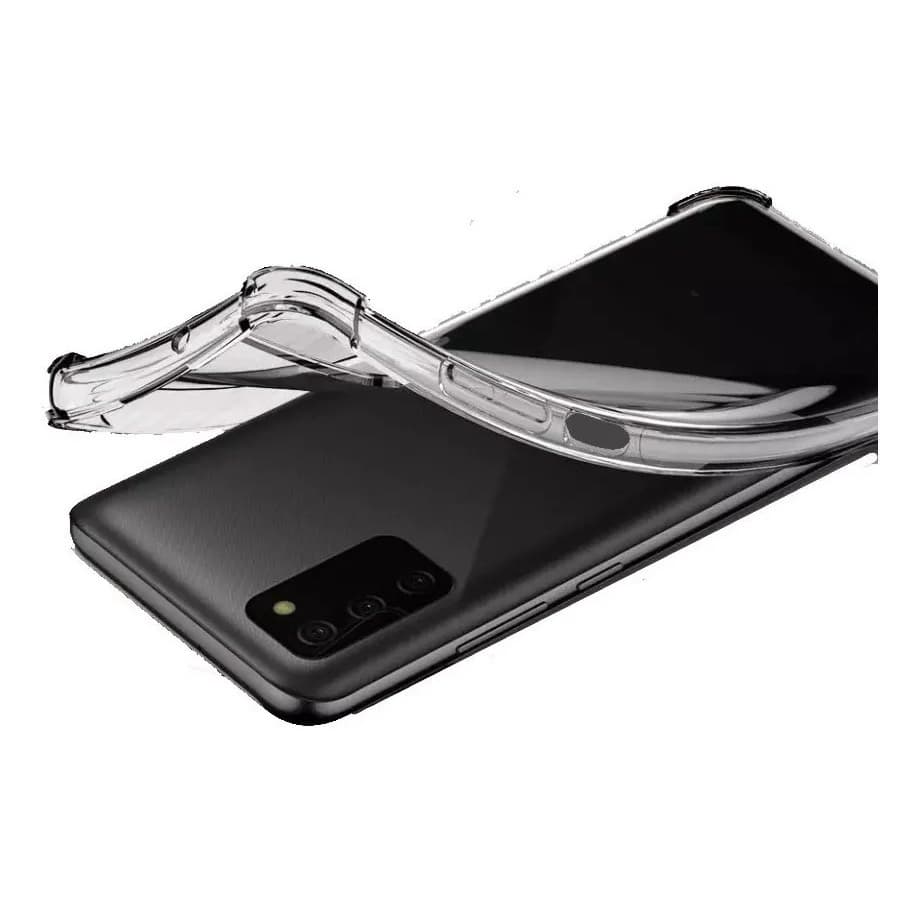 Capa Capinha Case Anti Impacto A03s Transparente COM BORDAS para proteção de telefone