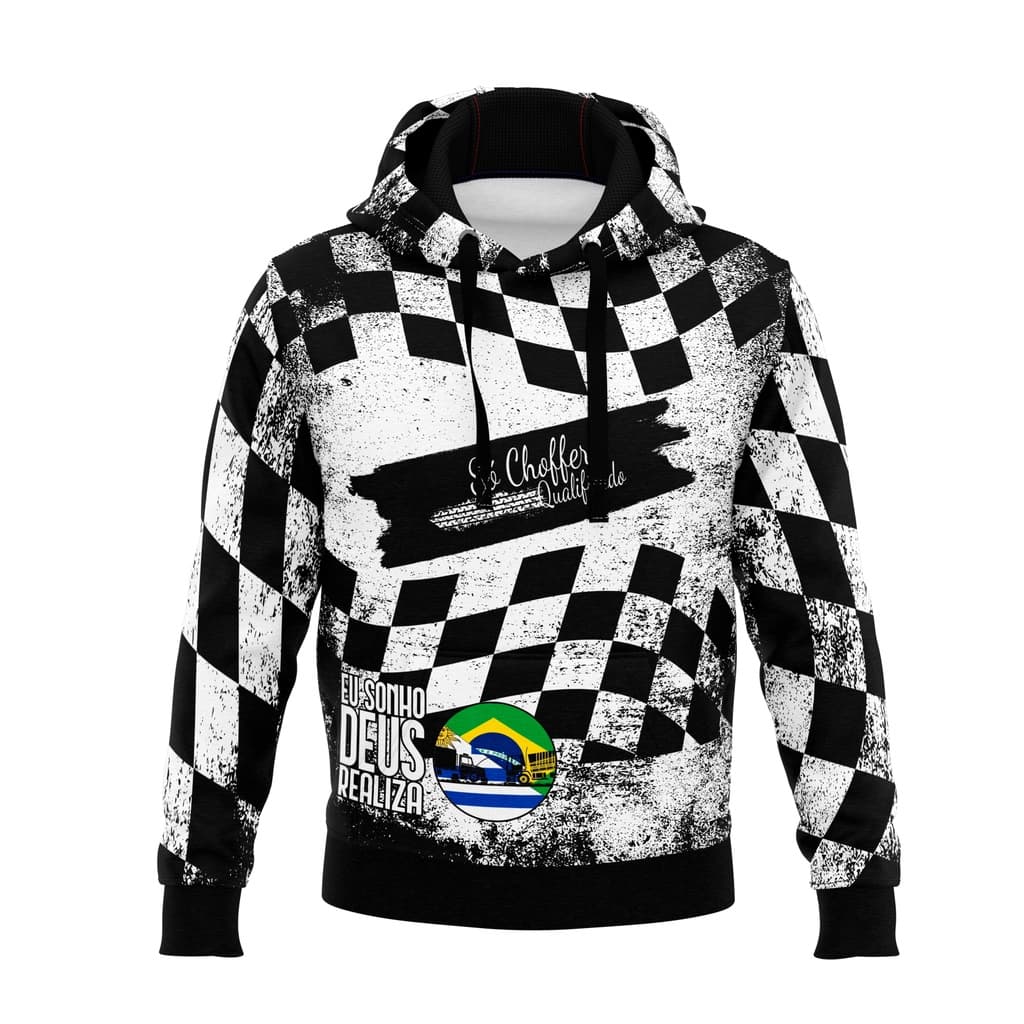 Blusa Agasalho de moletom caminhão grupo de caminhoneiros só choffer qualificado