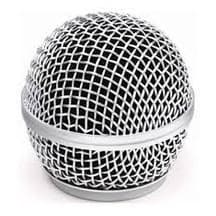 Globo Grade Cromada Para Microfone Jwl U-585