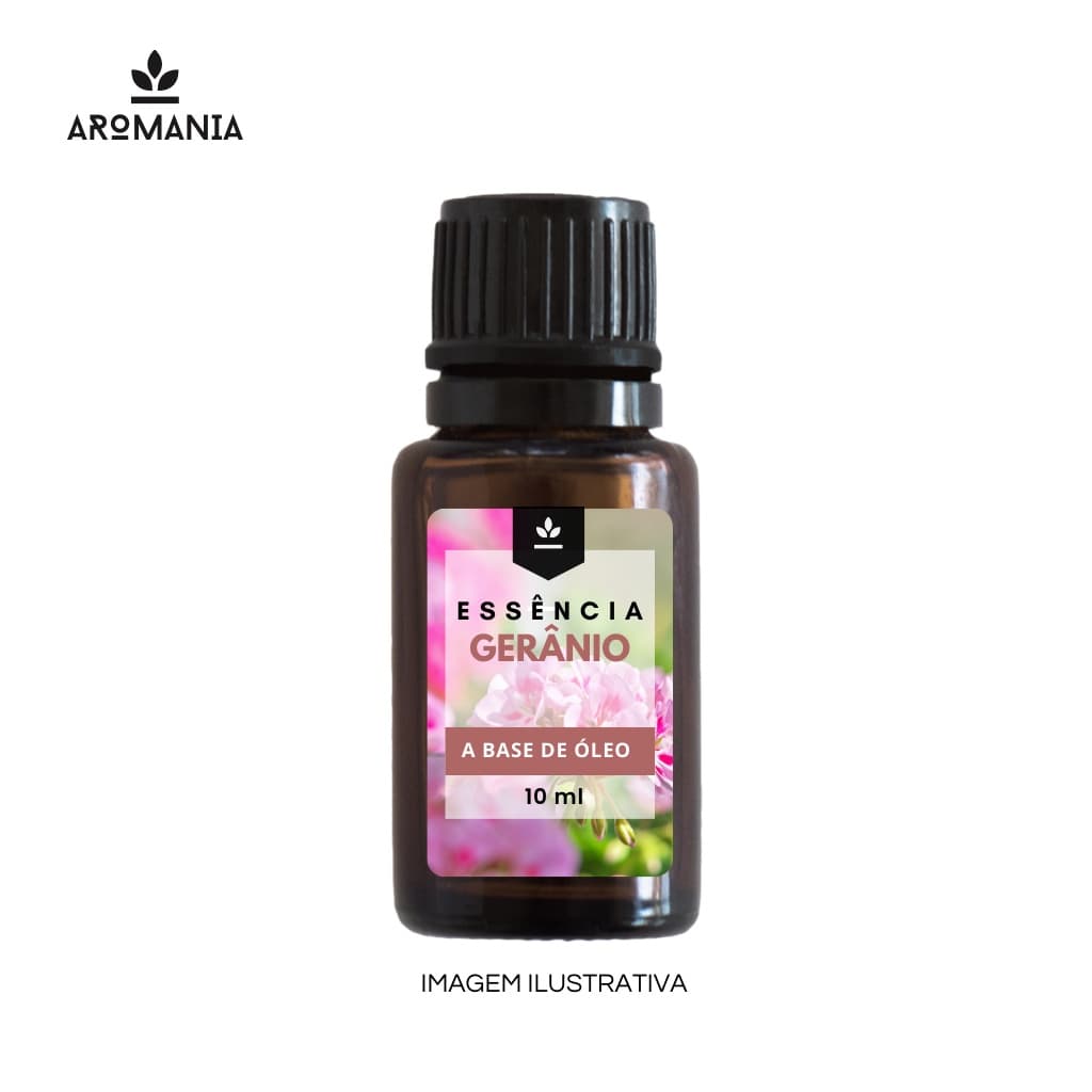 Essência Gerânio Aromatizador Difusor Ambiente Velas Cosméticos 10ml