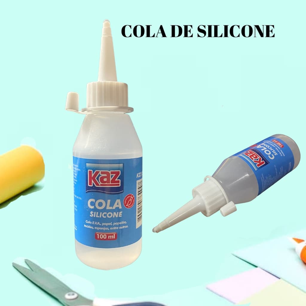 Cola De Silicone Líquida 100ml - Kaz 1 Unidade REF: 2133
