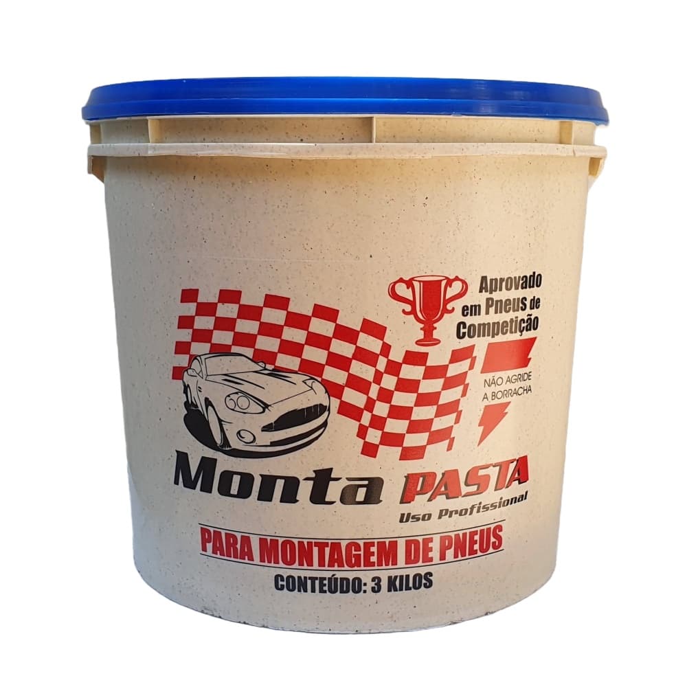 Pasta Montagem Pneus Lubrificante Galão 3 Kg - Monta Hard