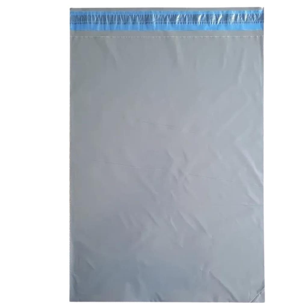 1.000 Envelopes Plástico Com adesivo 26x36 Embalagem Cinza Para Envio De Mercadorias Correios Sedex 26 x 36