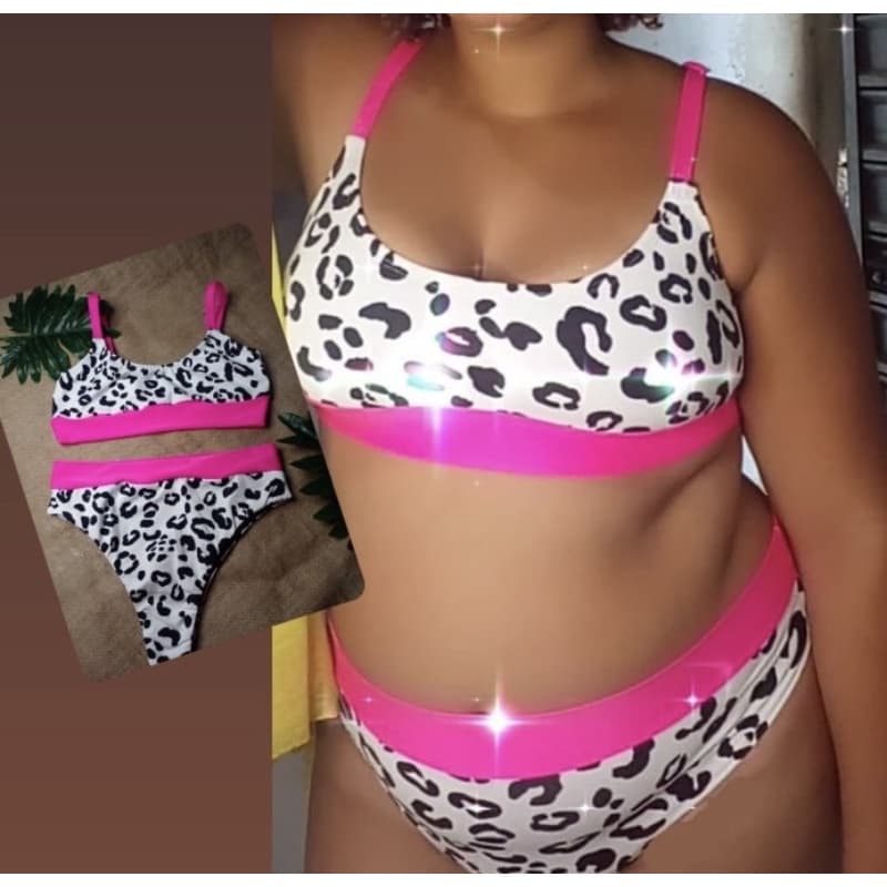 Biquini Blogueira 2023 Top Calcinha Hot Pant