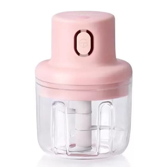Mini Moedor Processador Elétrico Alimentos Alho Sem Fio Usb le783
