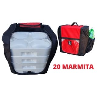 Bolsa Bag Mochila 12/16/20 Marmitex Quentinhas Isopor 45Litros Dkampys Promoção!!