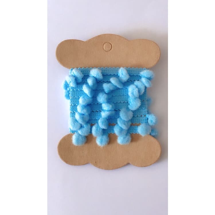 Fita Grelot Pompom Britânnia Pequeno 16mm - Fita Pompom