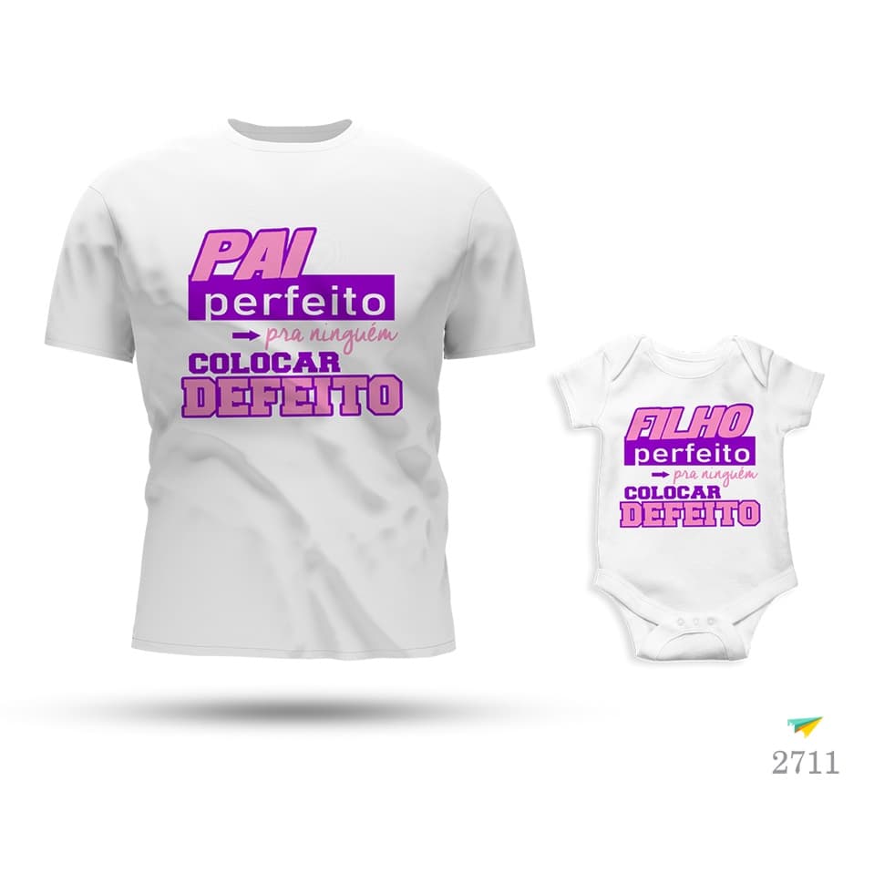 Kit Tal Pai Tal Filho Pai Perfeito Modelo 2