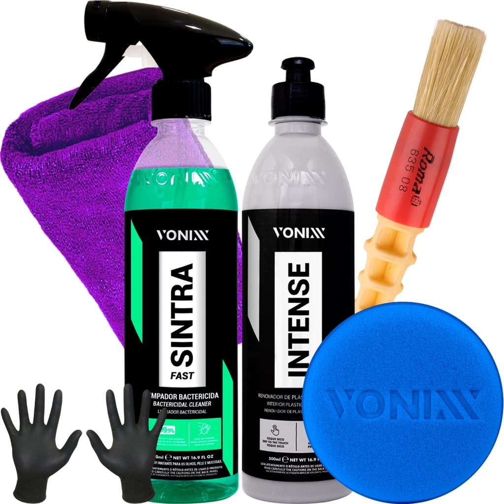 Produto Para Limpar Painel Sintra Fast + Intense Vonixx