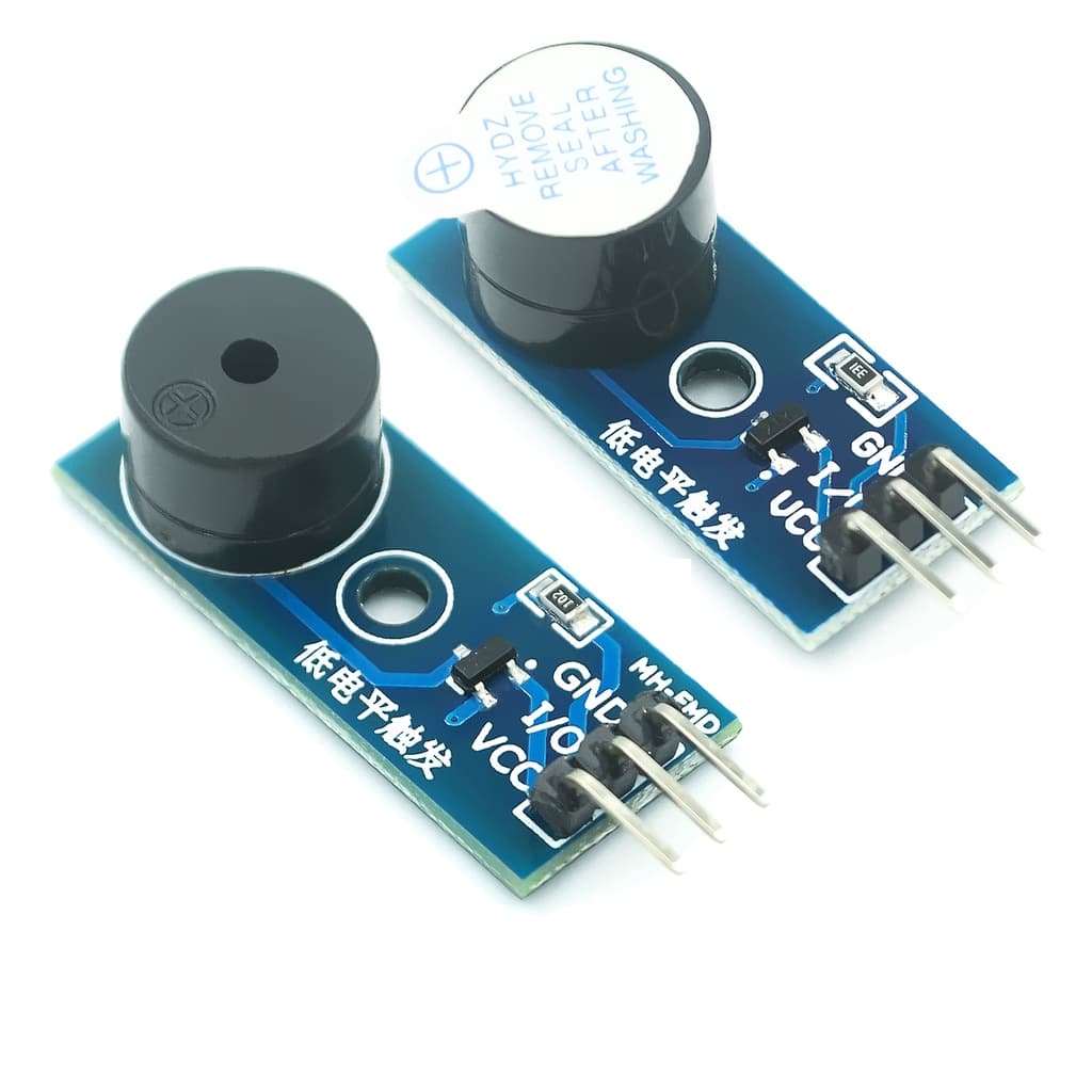 Modulo Buzzer Ativo / Passivo Buzina Módulo Sonoro Som para Projetos Eletronicos Arduino Esp Diy Maior