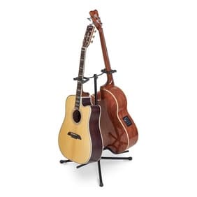 Suporte Duplo Para Guitarra, Violão, Viola & Contra-Baixo Altura Regulável