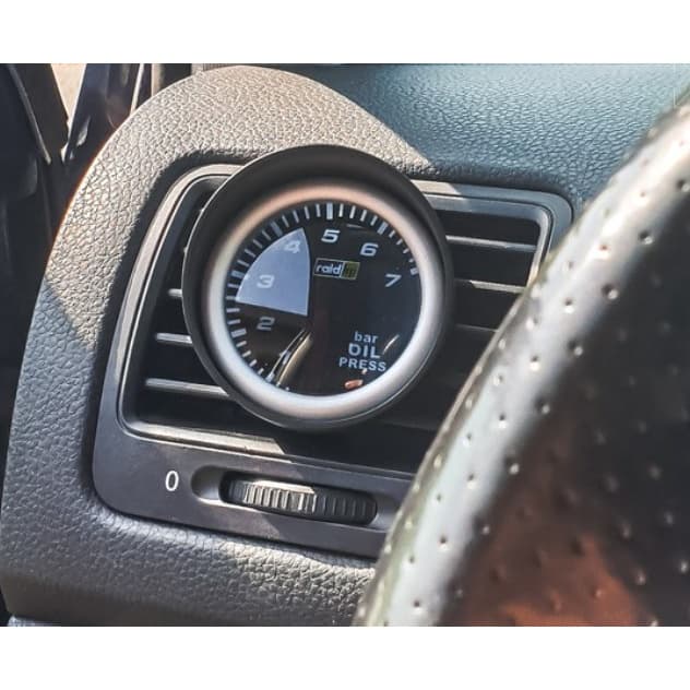 SAIDA DE AR COM RELÓGIO PARA GOLF MK5 52MM