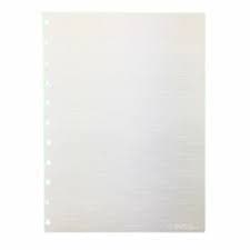 Refil de Folhas Grande - Caderno Inteligente - Pautado - Linhas Brancas 90g 50Fls