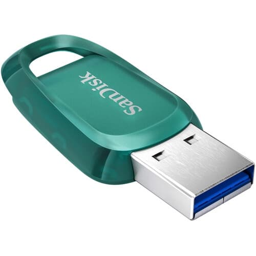 SanDisk USB Ultra Eco 3.2 (SDCZ96) Unidade Flash 64GB 128GB 256GB