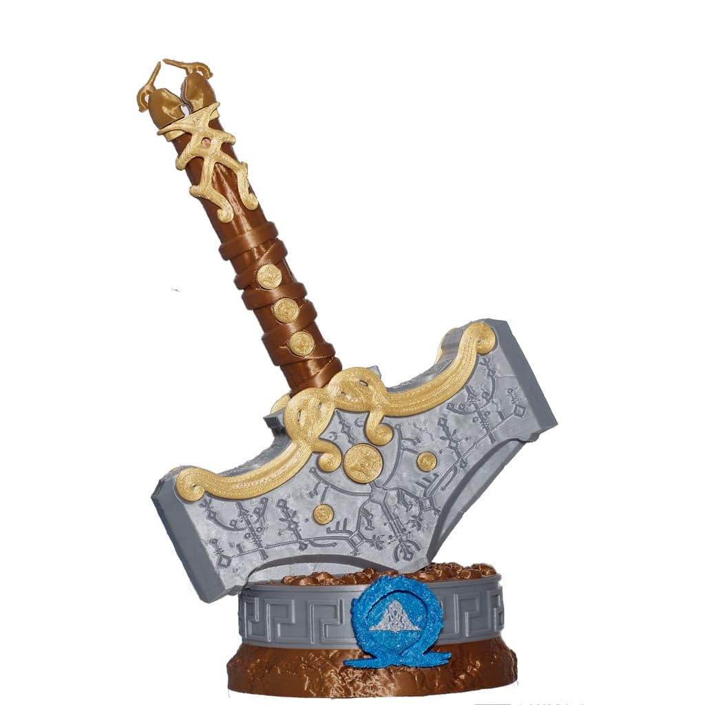 Mjölnir Martelo de Thor de God of War Ragnarok