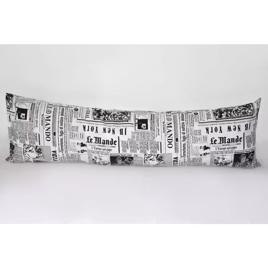 Fronha Capa Travesseiro  Corpo Xuxao c/ziper 1,30m x 40cm Em Percal 180 fios