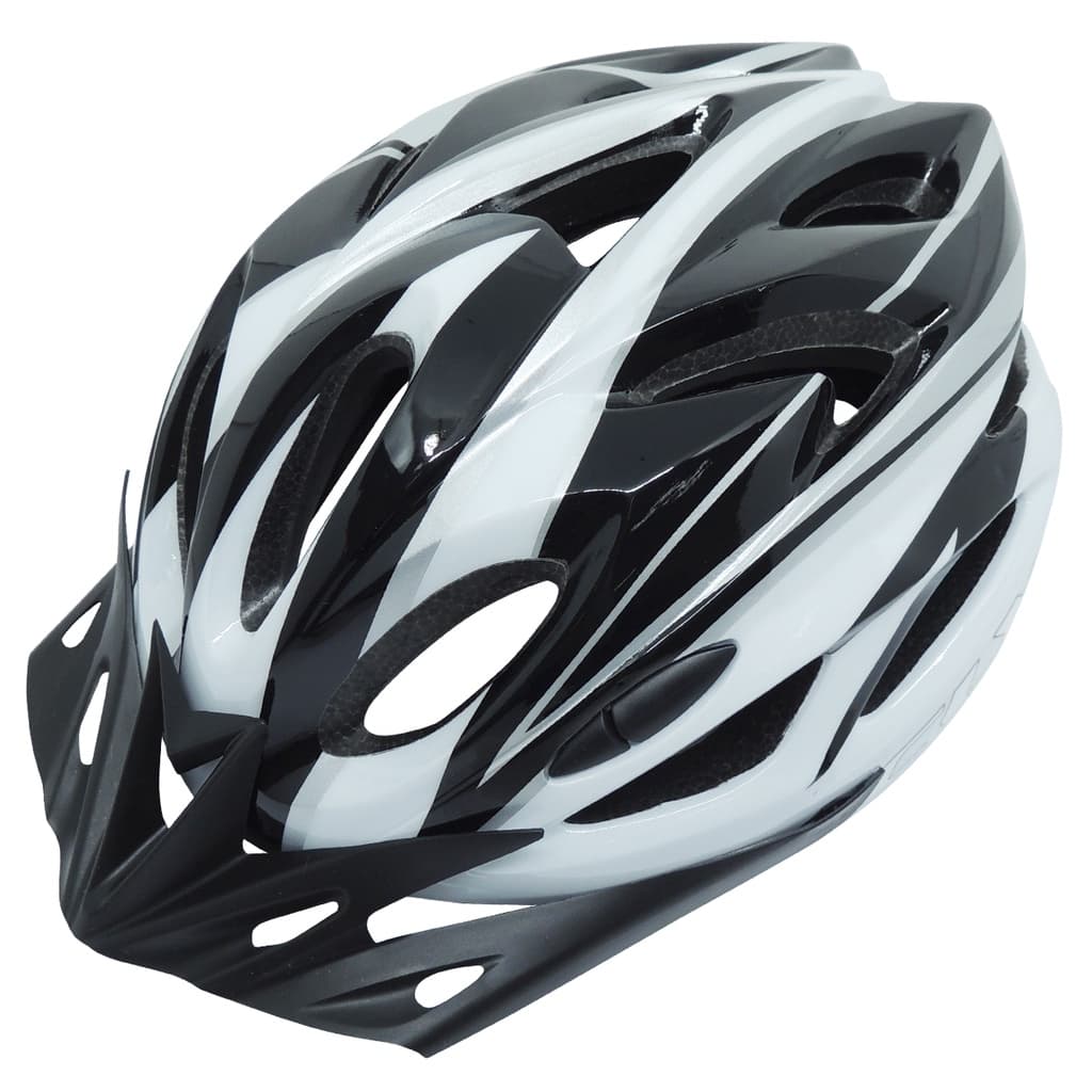 CAPACETE CLY MTB/URBAN TAMANHO G BRANCO/PRETO
