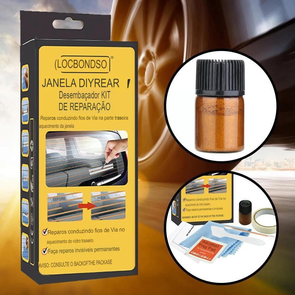 Reparador Desembaçador Vidro Traseiro Veicular