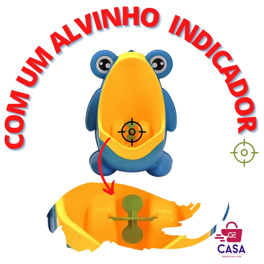 Mictorio Infantil + 1 Redutor Almofadado De Assento Infantil kit desfralde