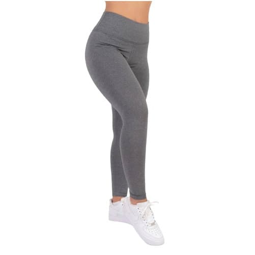 Calça Legging de Academia Feminina SUPLEX Cintura Média - Fitness Feminina