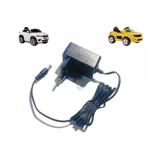 Carregador para Camaro, Lambreta e BMW de pino P4 para bateria de 6 volts Brinquedos Bandeirante Carro Elétrico