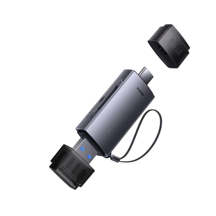 Adaptador Leitor De Cartão Usba 3,0 Tipo C Para Sd Tf