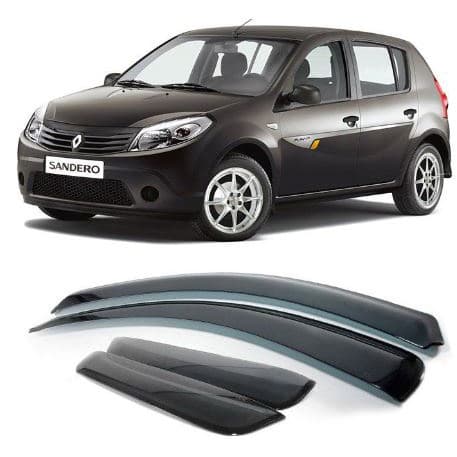 Calha de Chuva Renault Sandero 2008 a 2014 4 portas Ref: 11003