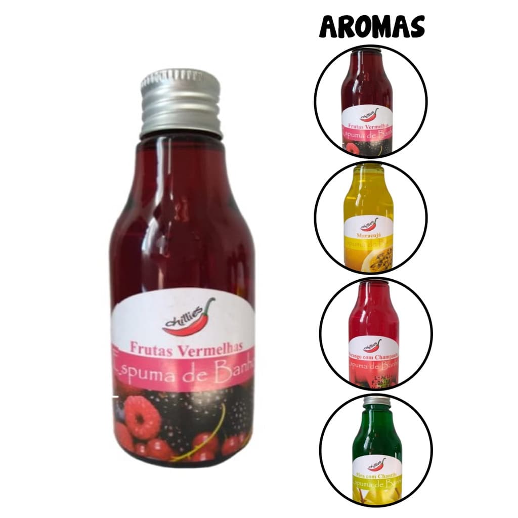 Espuma De Banho Hidromassagem Ofurô Relaxante Chillies
