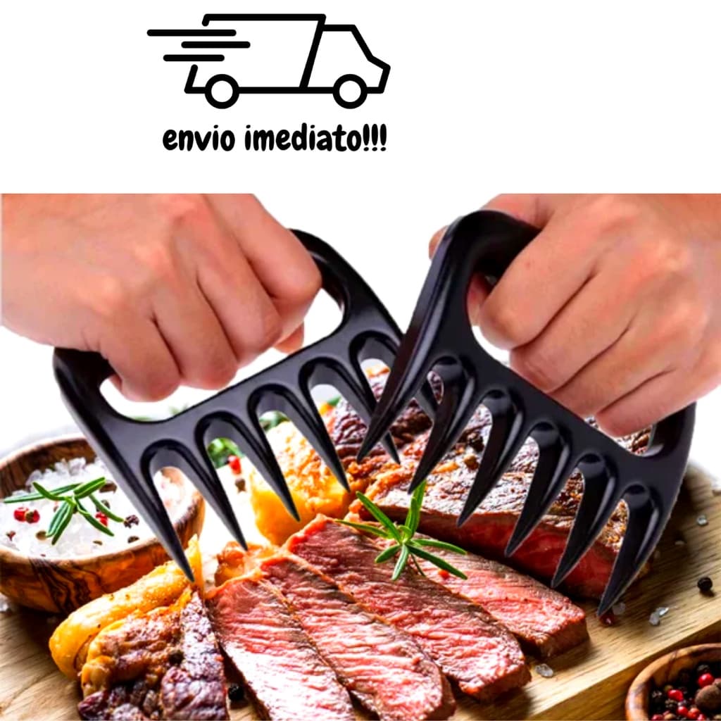 Garra para Churrasco Desfiador de Carne Frango 2 Pçs