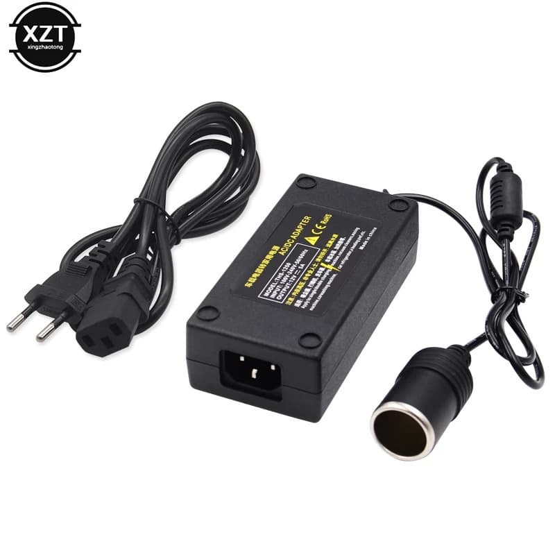Adaptador Fonte Para Mini Aspirador veícular tomada 12v 5A Bivolt