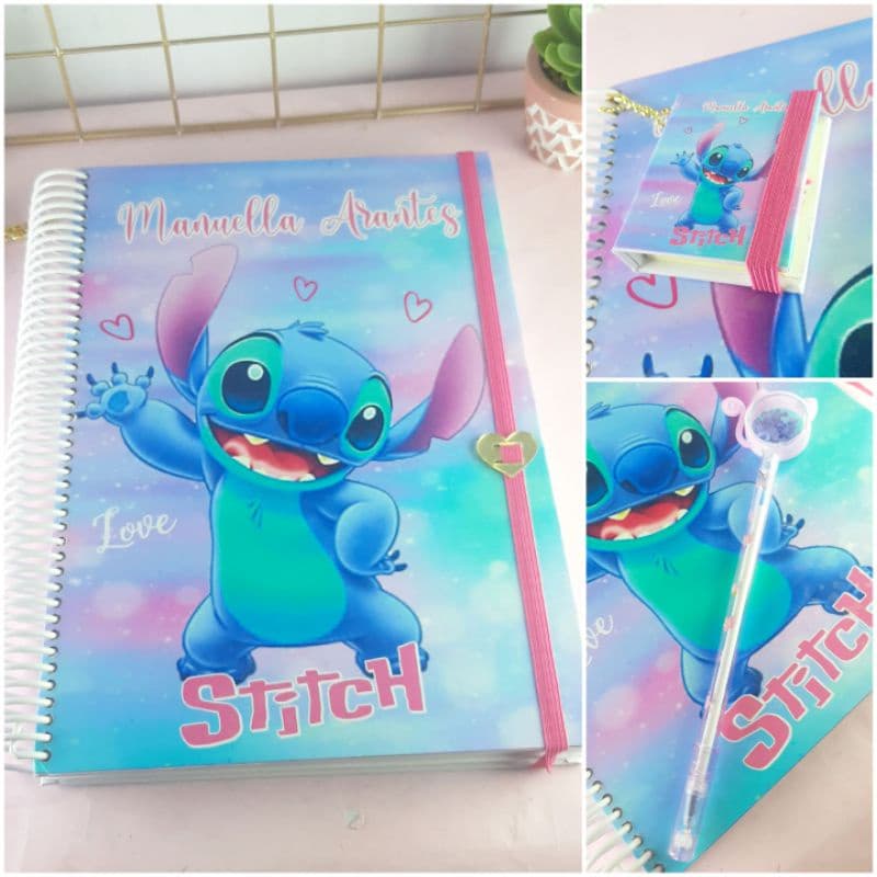Caderno universitário 10 matérias personalizado