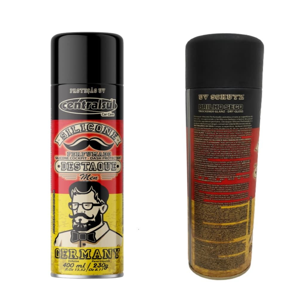 Silicone seco carro e moto hidrata, revitaliza e não lambuza germany