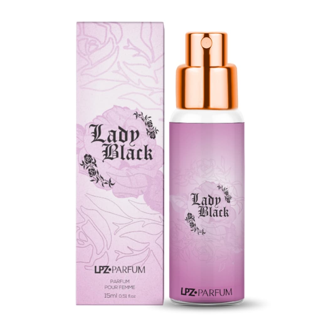 Perfume Feminino Lady Black LPZ.PARFUM Ref. Importado 15ml