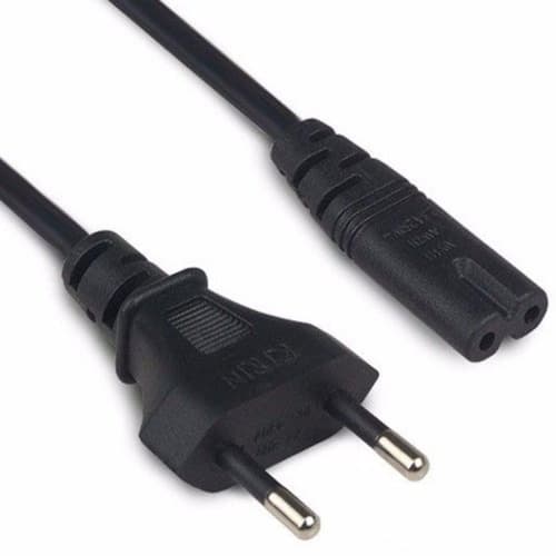 Cabo De Força Energia 2 Pinos Ps2 Ps3 Ps4 Notebook 1,5M