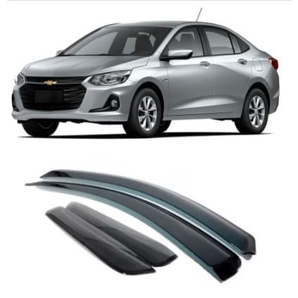 Calha de Chuva Onix Sedan 2020 2021 2022 2023 4 Portas Ref: 80014A