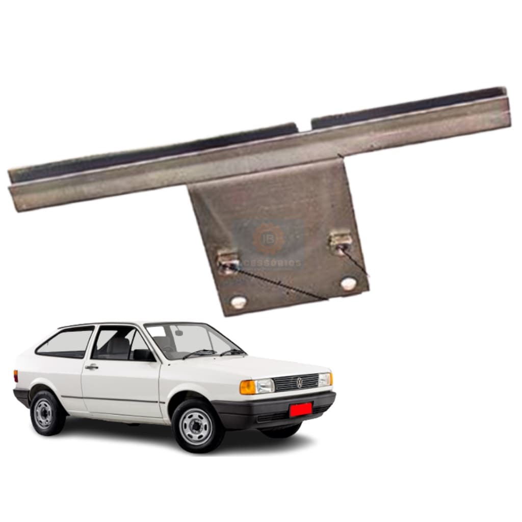 Suporte Do Vidro Maquina De Vidro Porta Voyage Gol Saveiro Parati Quadrado 1984 A 1994 Todos Excelente Qualidade