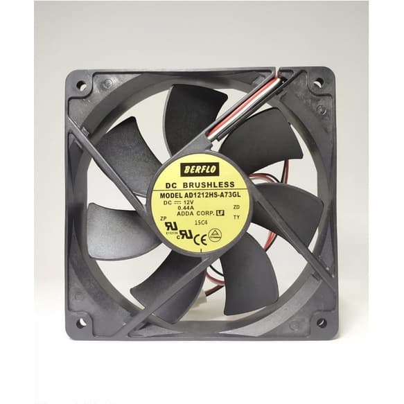 VENTOINHA 120X120X25 12V BUCHA 0.44 AMP 2200RPM AD1212HSA73