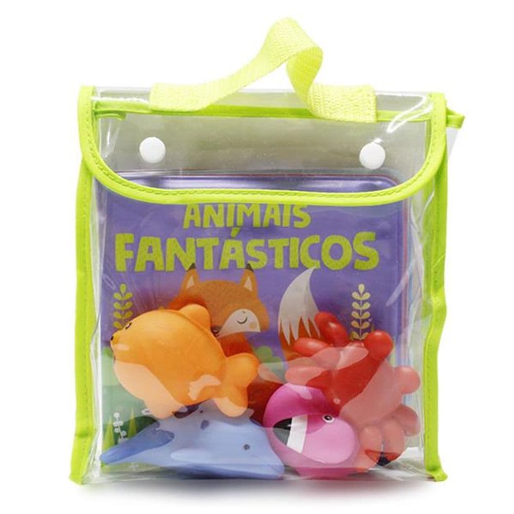 Livro Diversao No Banho - Animais Fantasticos