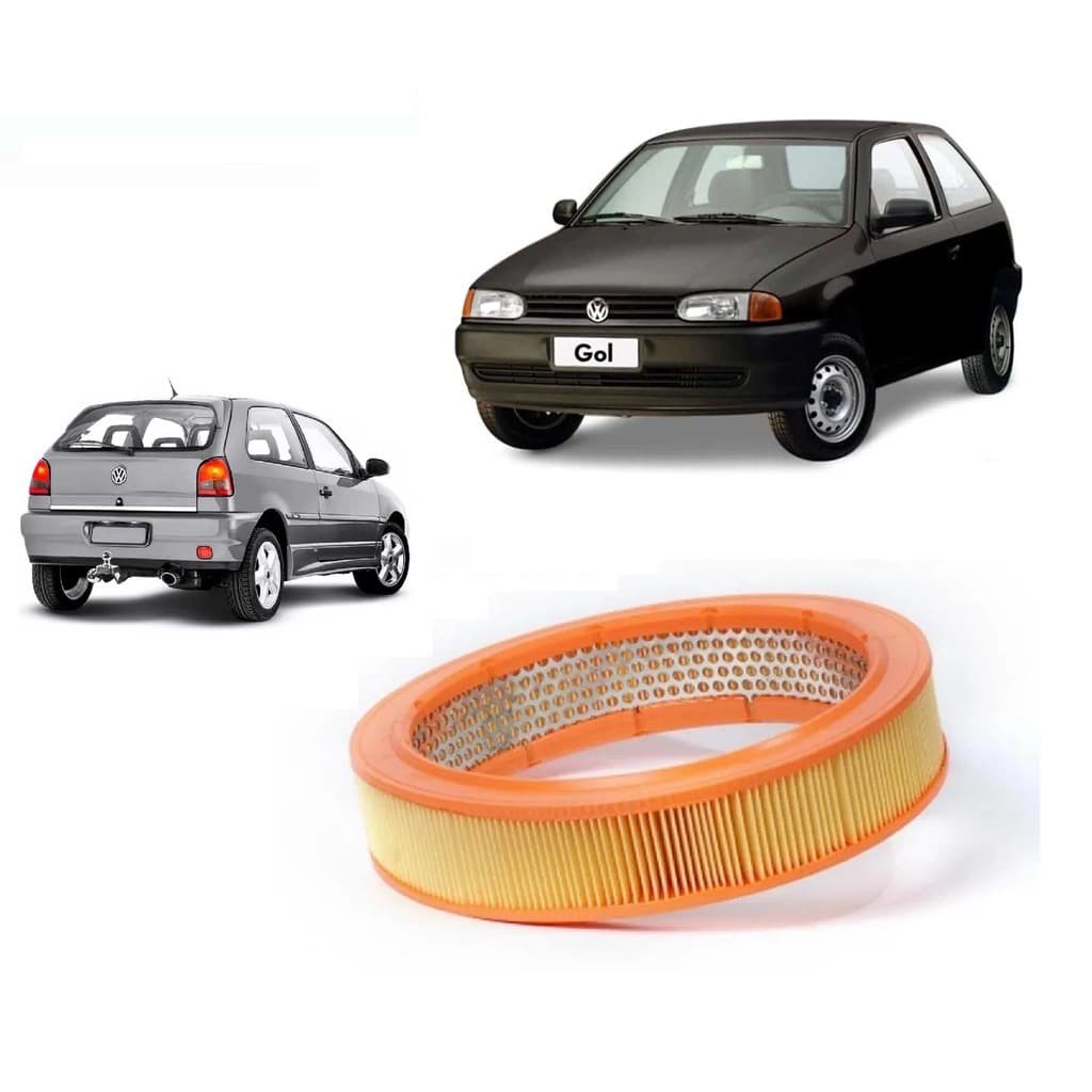 Filtro Ar Gol 1.0 8v 1996 ATÉ 2002 Filtro do MOTOR mais aplicações na descrição LEIA O ANUNCIO