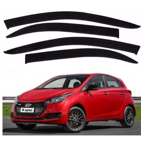 Calha de Chuva: Novo Hb20 Hatch (2020 adiante) DEFLETOR - Ref: 16018