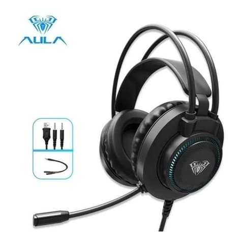 Fone De Ouvido Com Fio Headset Aula Original - S601 Rgb