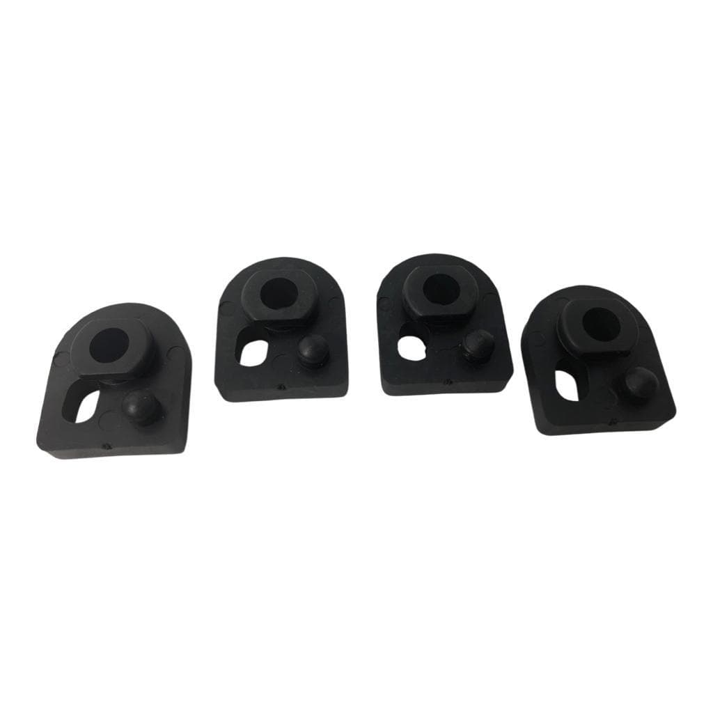 4 Coxim de PVC Pisca NXR BROS 125-150/ TORNADO 250