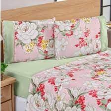 Lençol Queen 4 Peças Estampado - ESTAMPAS SORTIDAS