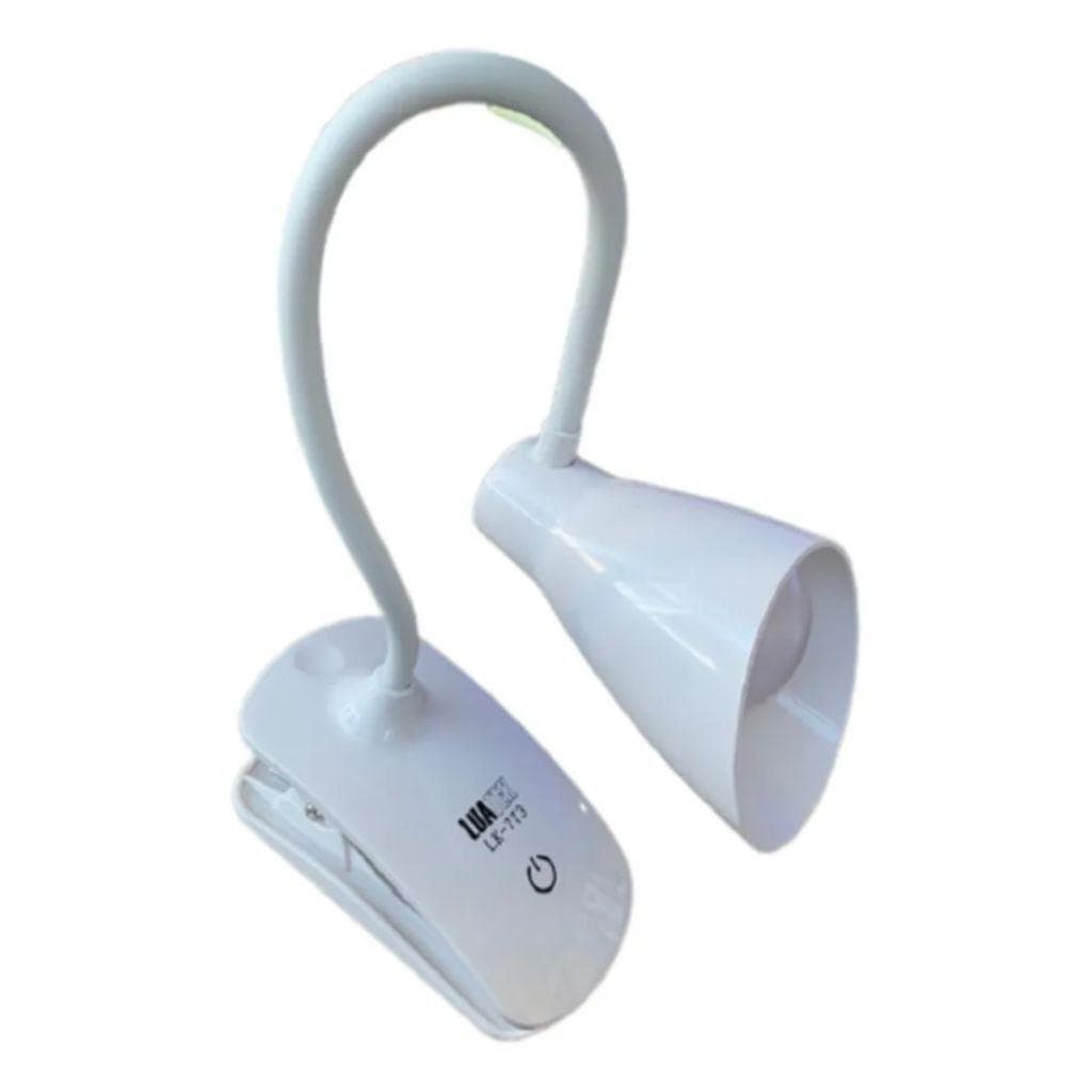 Luminária De Mesa Escritorio Compacta Led